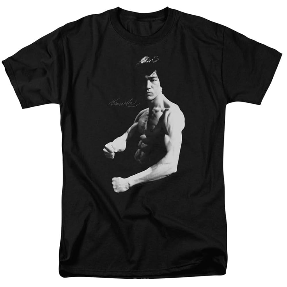 Popfunk Bruce Lee Stance Kung Fu T Shirt & Stickers (Small